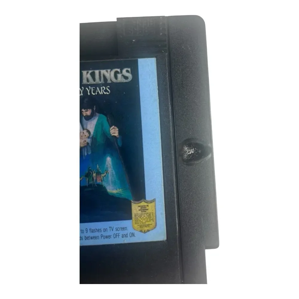 King‎ of Kings The Early Years NES Nintendo Video Game 1991 CIB Complete *Read
